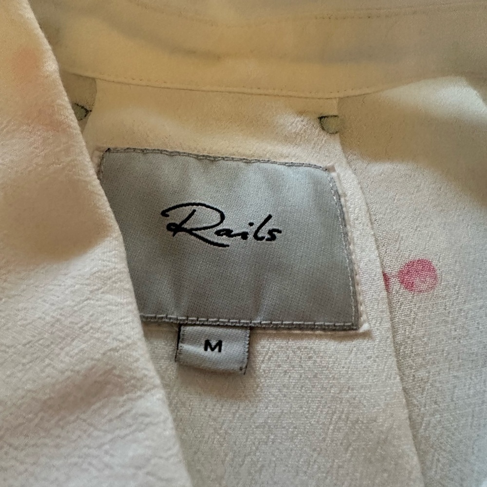 6. Rails Sunglasses Button Up Blouse. Size M. Euc. - image 4